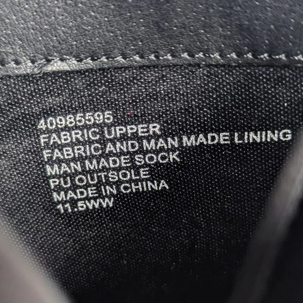 Betsey Johnson Micro Stones Chunky Heel Combat Boots | Size 11.5WW - Picture 10 of 10